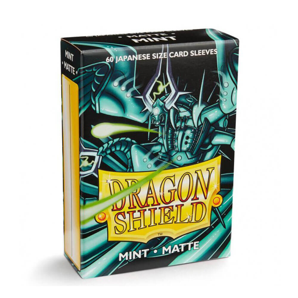 Japanische matte Kartenhüllen von Dragon Shield, 60 Stück