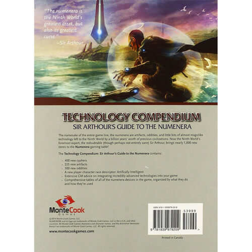 Numenera Technology Compendium Roleplaying Game