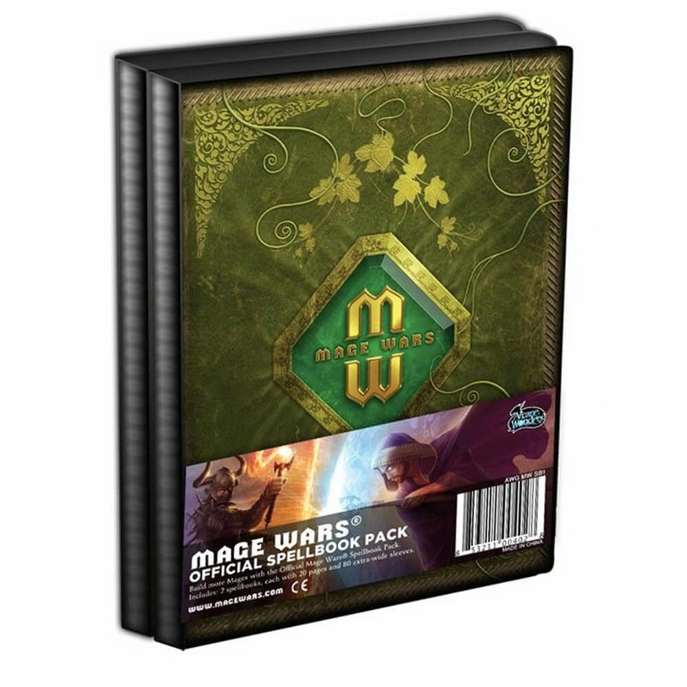 Mage Wars 4 Player Action Marker Set Spellbook