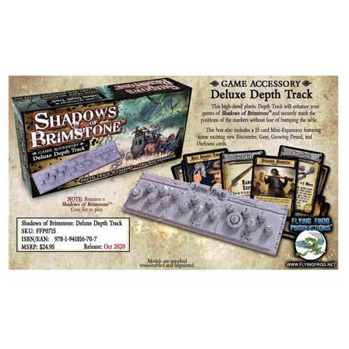 Shadows of Brimstone Deluxe Depth Track Expansion Miniatures