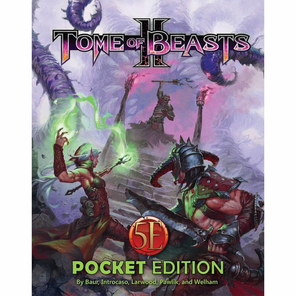 Kobold Press Tome of Beasts II Pocket Edition 5th Edt. RPG
