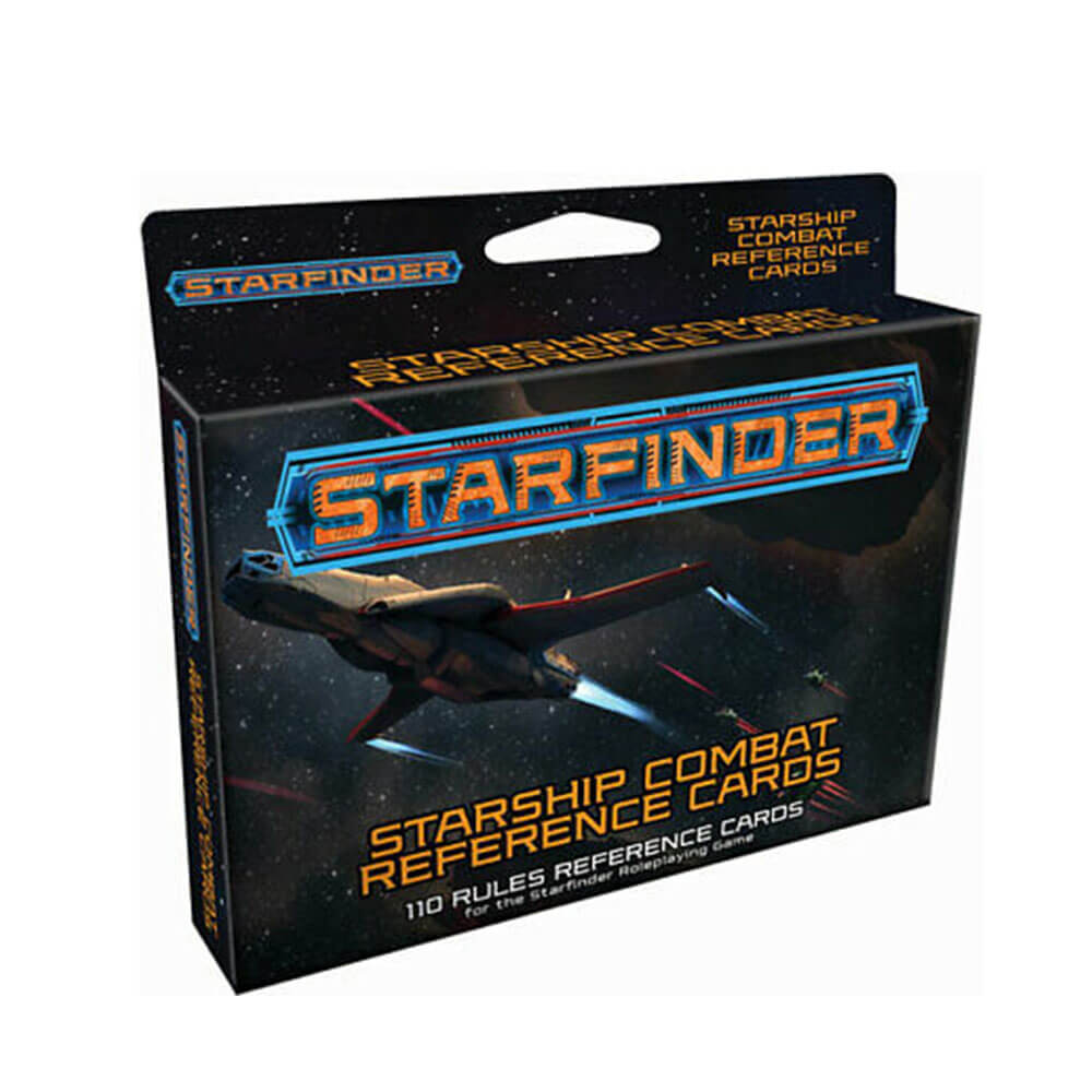 Starfinder Roleplaying Games Starship Combat Reference Cards
