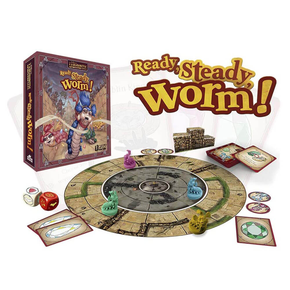 Ready, Steady, Worm! Board Game