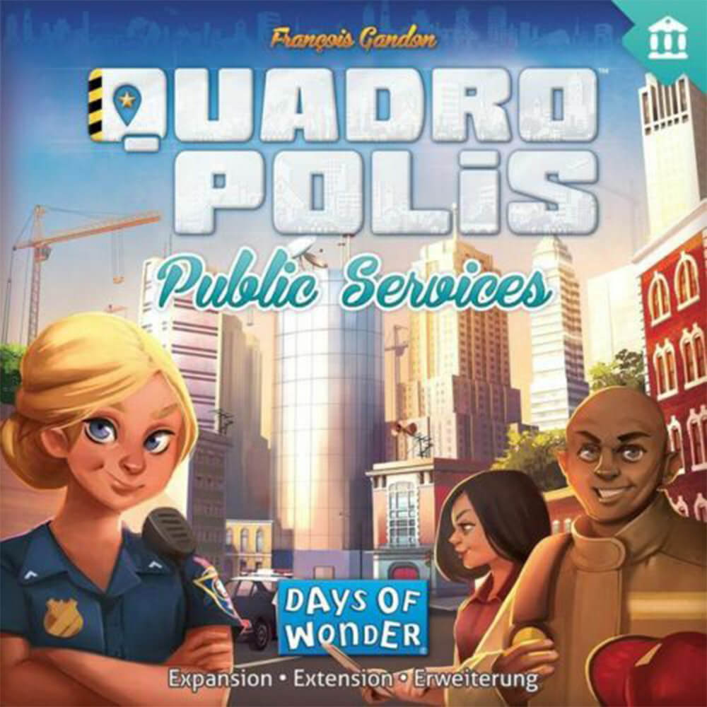 Quadropolis Public Services Board Game