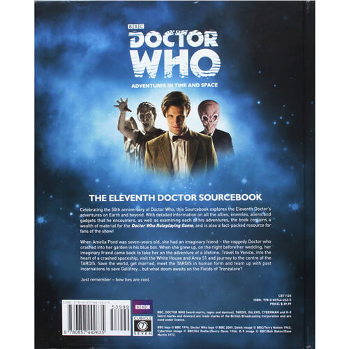Doctor Who Adventures Time and Space The Eleventh Doctor RPG
