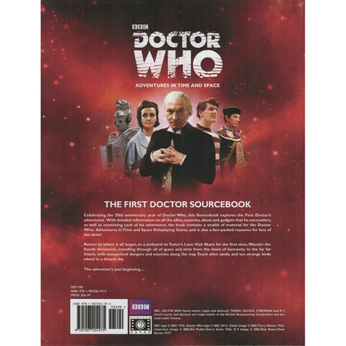 Doctor Who Adventures in Time and Space The First Doctor RPG