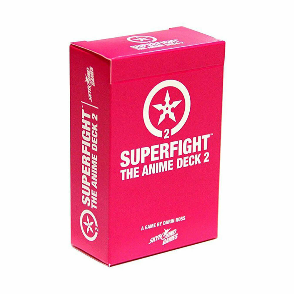 Superfight anime kortstokk 2 kortspill
