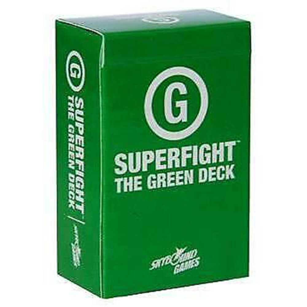 Jeu de cartes Superfight deck vert