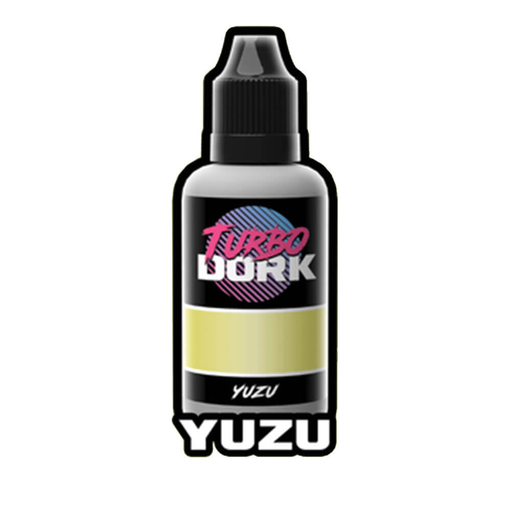 Turbo Dork Yuzu Metallic Acrylic Paint 20mL Bottle
