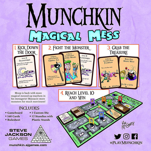 Munchkin Magical Mess Board Game