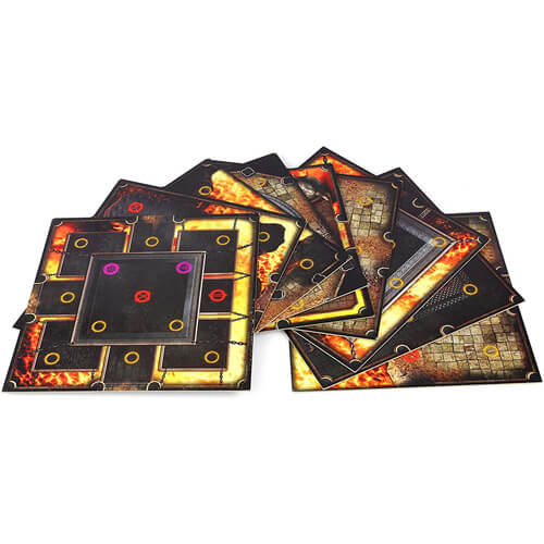 Dark Souls Board Game Darkroot Basin and Iron Keep Tile Set