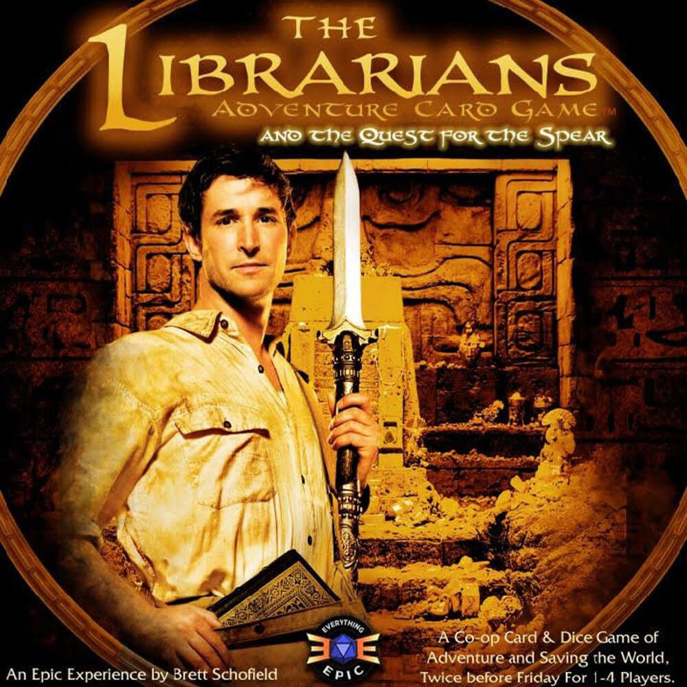 The Librarians Adventure Card Game Quest for The Spear