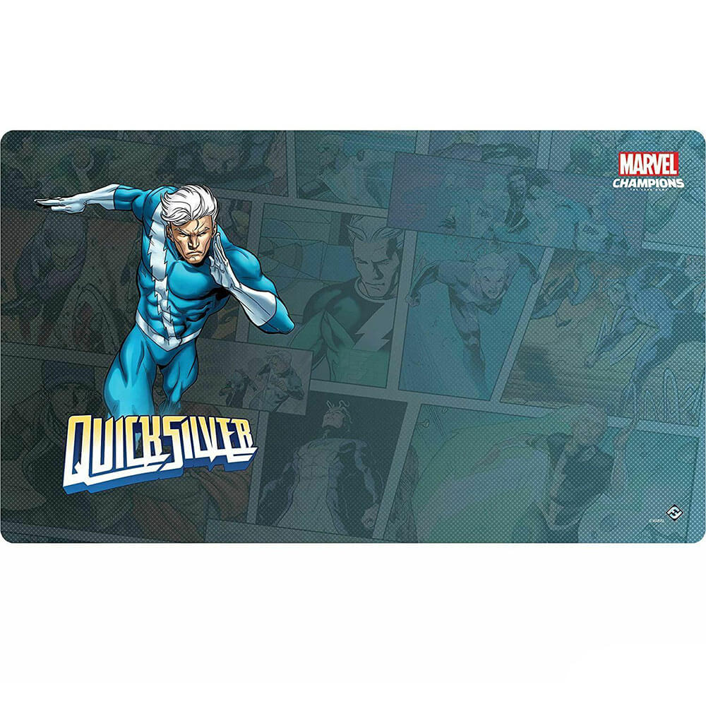 Marvel Champions LCG Quicksilver Card Game Mat