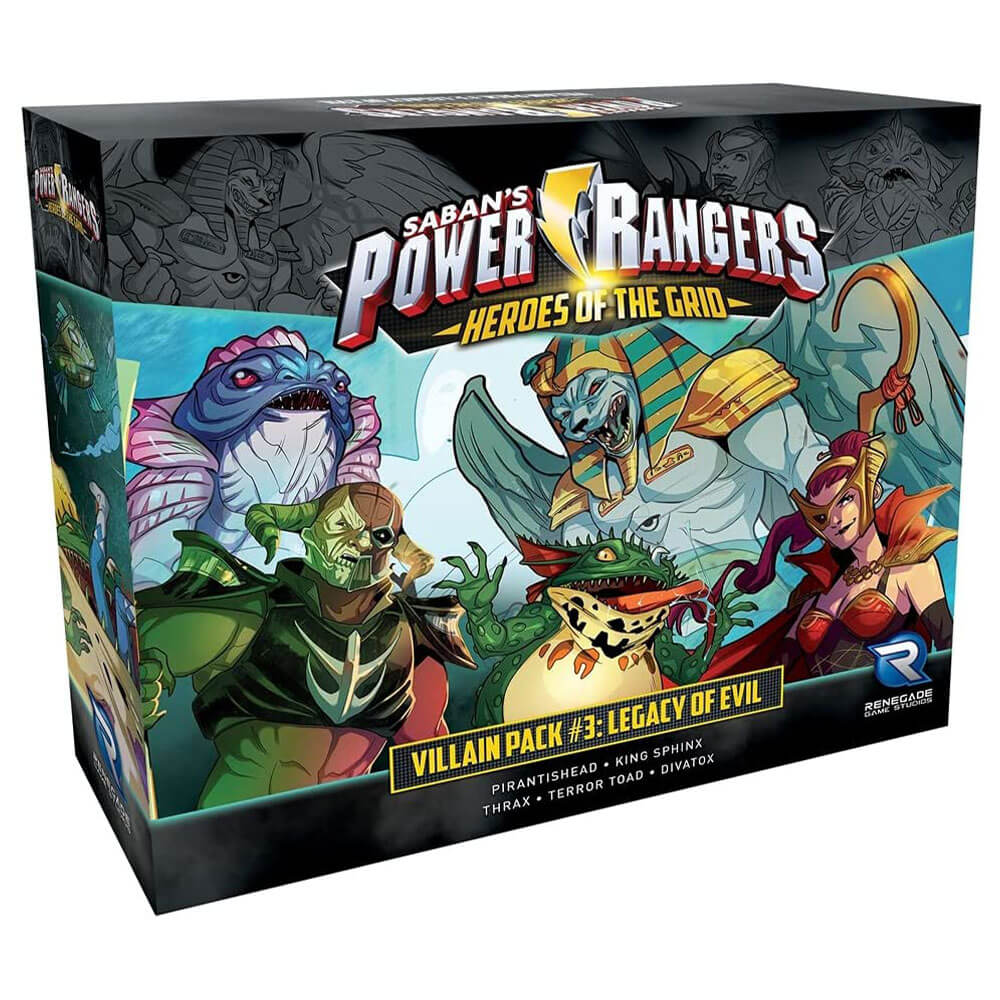 Power Rangers Heroes of the Grid Legacy of Evil Villain Pack