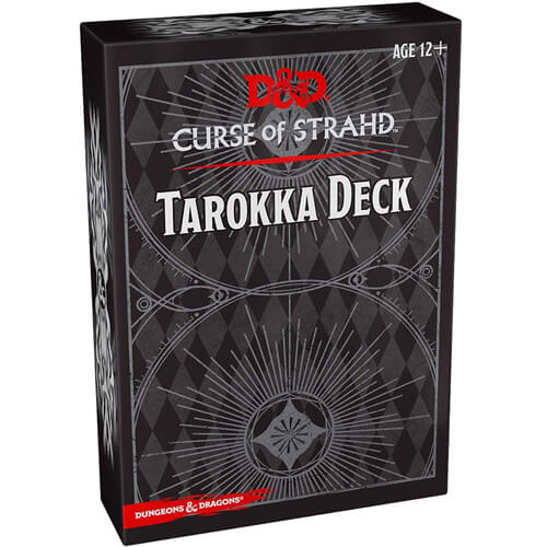 D&D Curse of Strahd Tarokka-deck (54 kaarten)