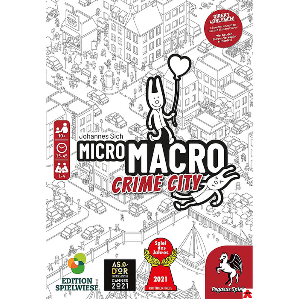 MicroMacro Crime City Board Game