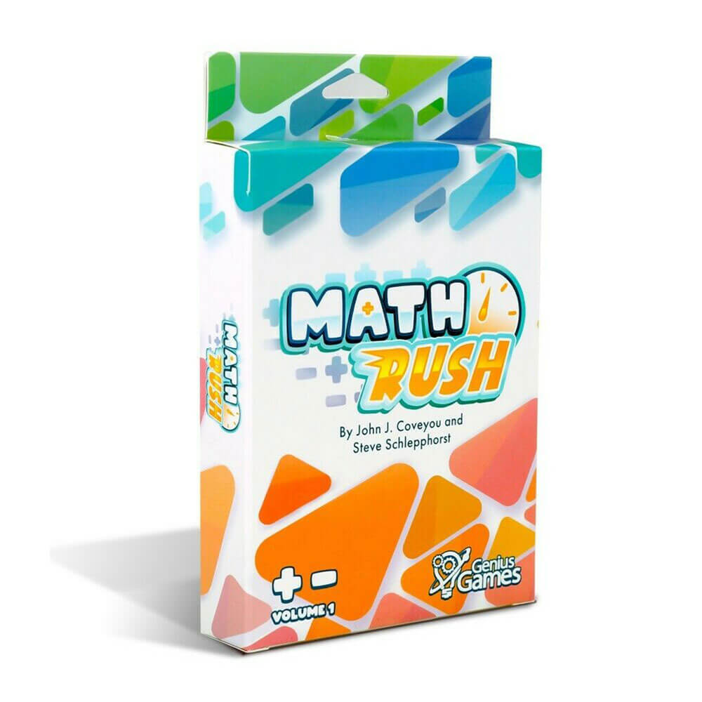 Math Rush Addition and Subtraction Card Game