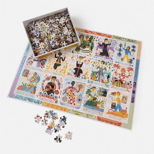 Women in Art Jigsaw Puzzle