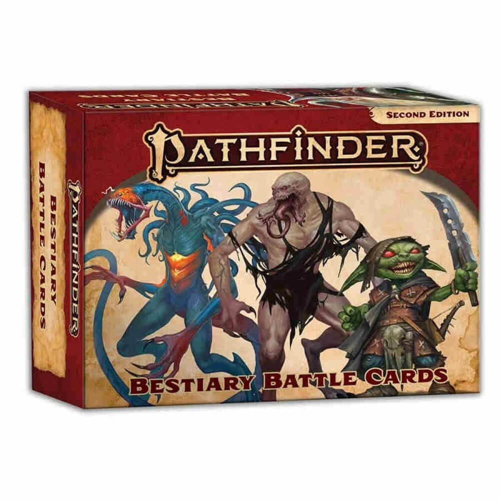 Pathfinder Second Edition Bestiary 3 Battle Cards RPG