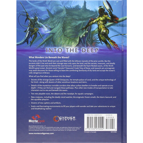 Numenera Into the Deep Roleplaying Game