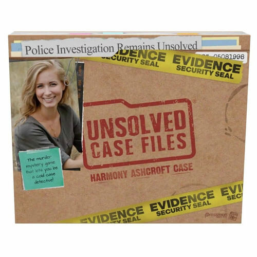 Unsolved Case Files Harmony Ashcroft Board Game