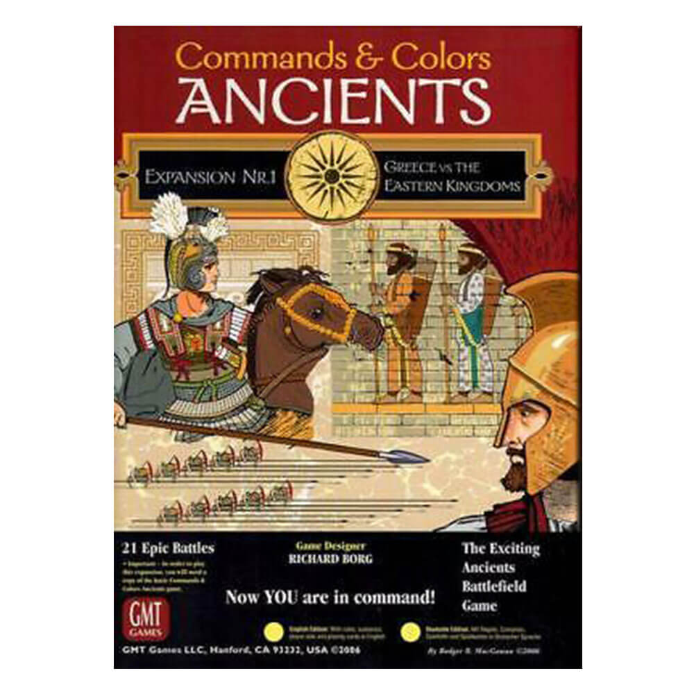 Commands and Colors Ancients Expansion 1 Board Game