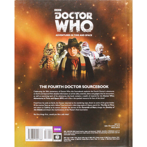 Doctor Who Adventures Time and Space The Fourth Doctor RPG