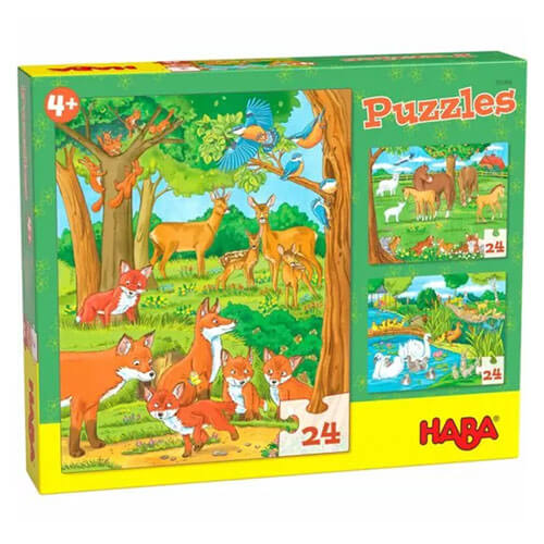 Animal Families Puzzles