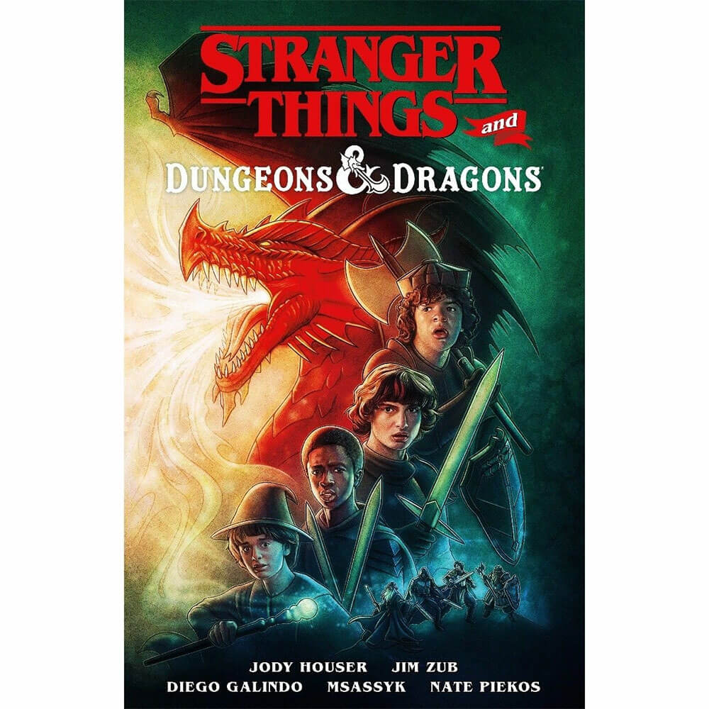 Stranger Things and Dungeons & Dragons Comic Book