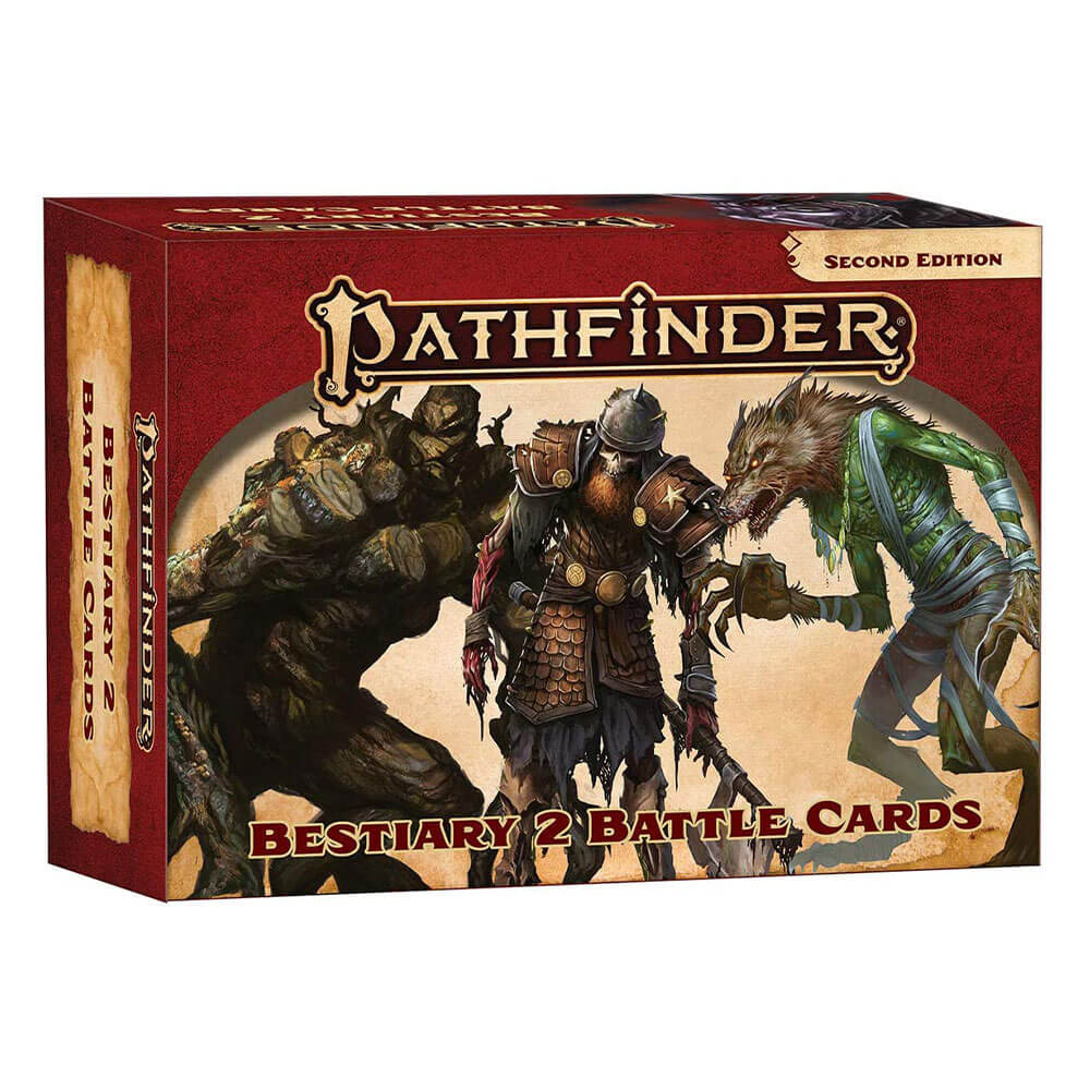 Pathfinder Second Edition Bestiary 2 Battle Cards RPG Game