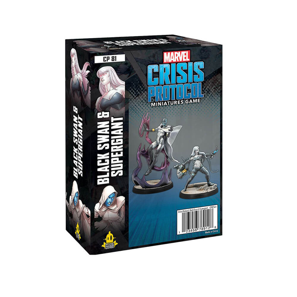 Marvel Crisis Protocol Miniatures Black Swan & Supergiant