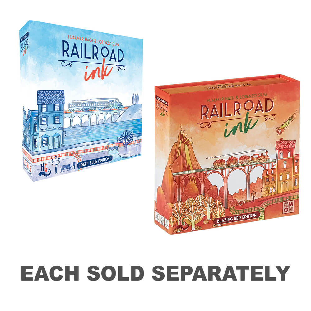 Railroad Ink Board Game