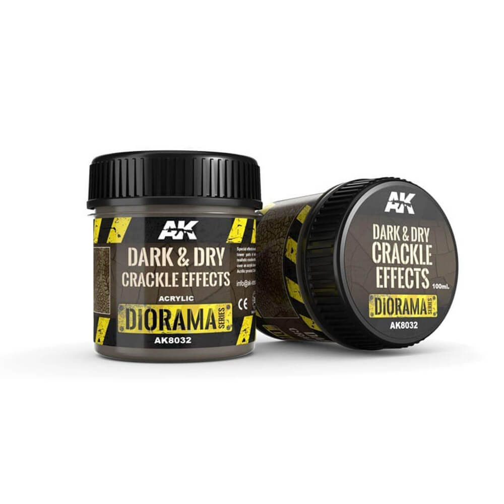 AK Interactive Dioramas Dry Crackle Effects 100mL
