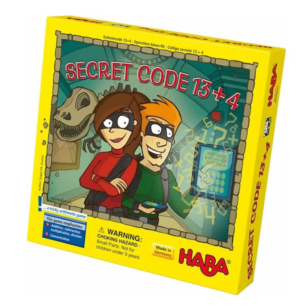 Bordspel met geheime code 13+4