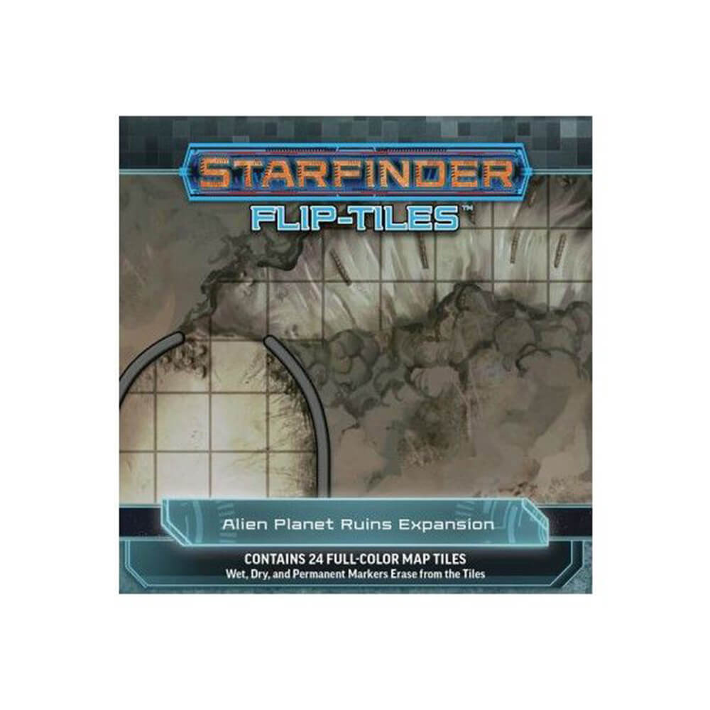 Starfinder RPG Flip Tiles City Alien Planet Ruins Expansion