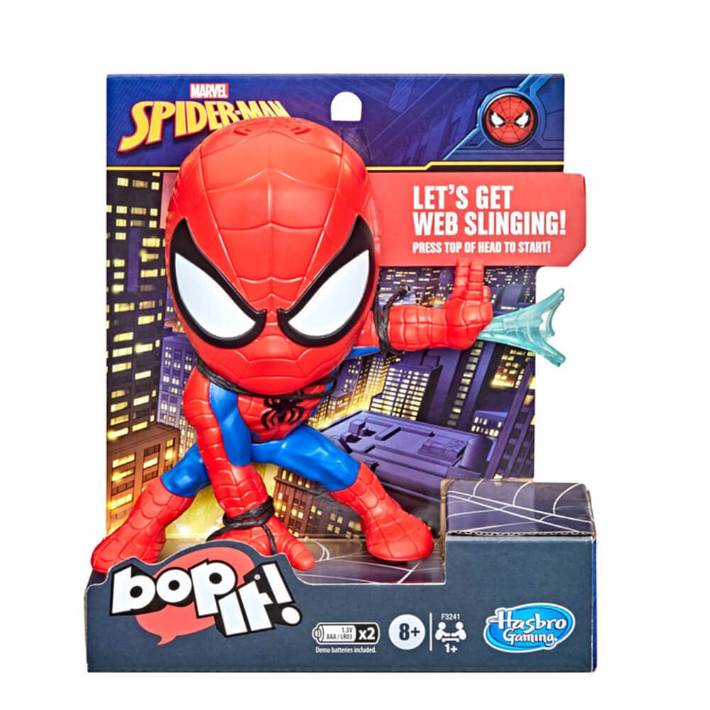 Bop it Spiderman -spel