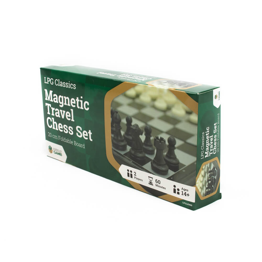 LPG Classics Foldable Magnetic Travel Chess Set 20cm