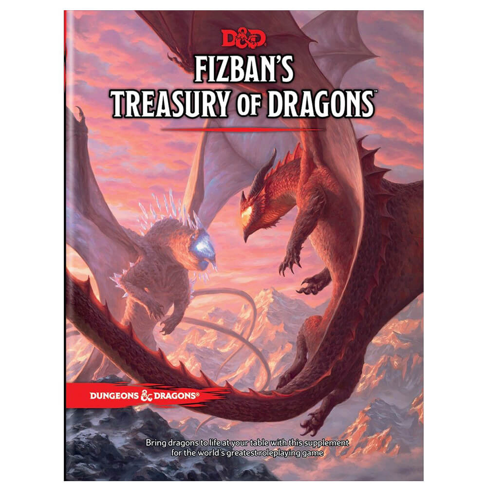 D&D Books Fizban's Treasury of Dragons
