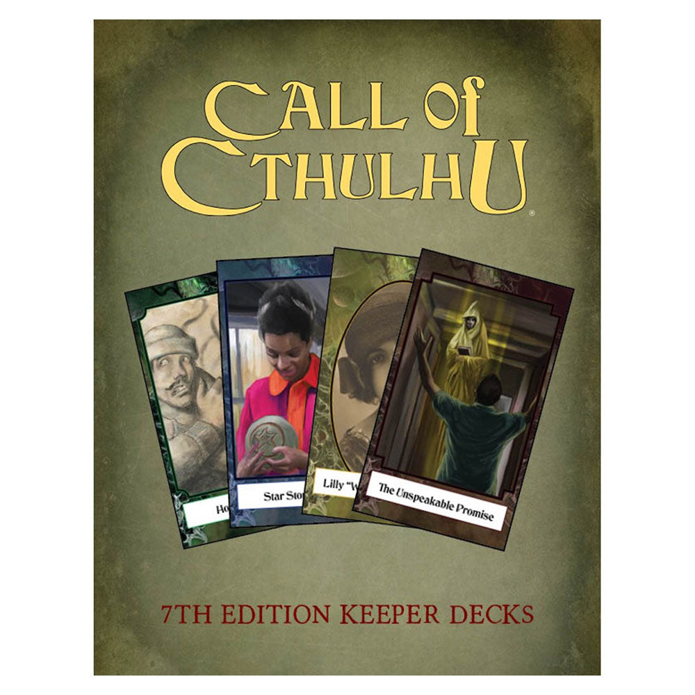 Call of Cthulhu Keeper Decks Roleplaying Game