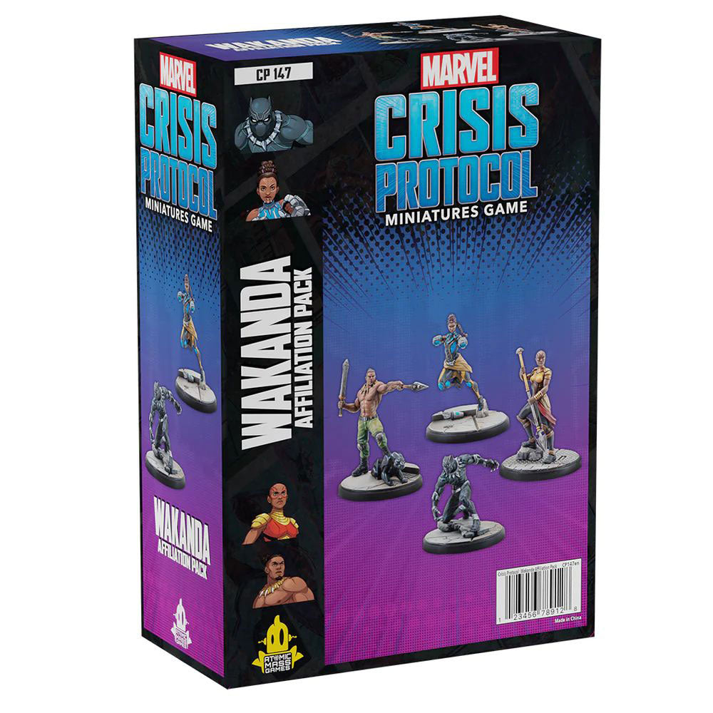 Marvel Crisis Protocol Wakanda Miniature Game