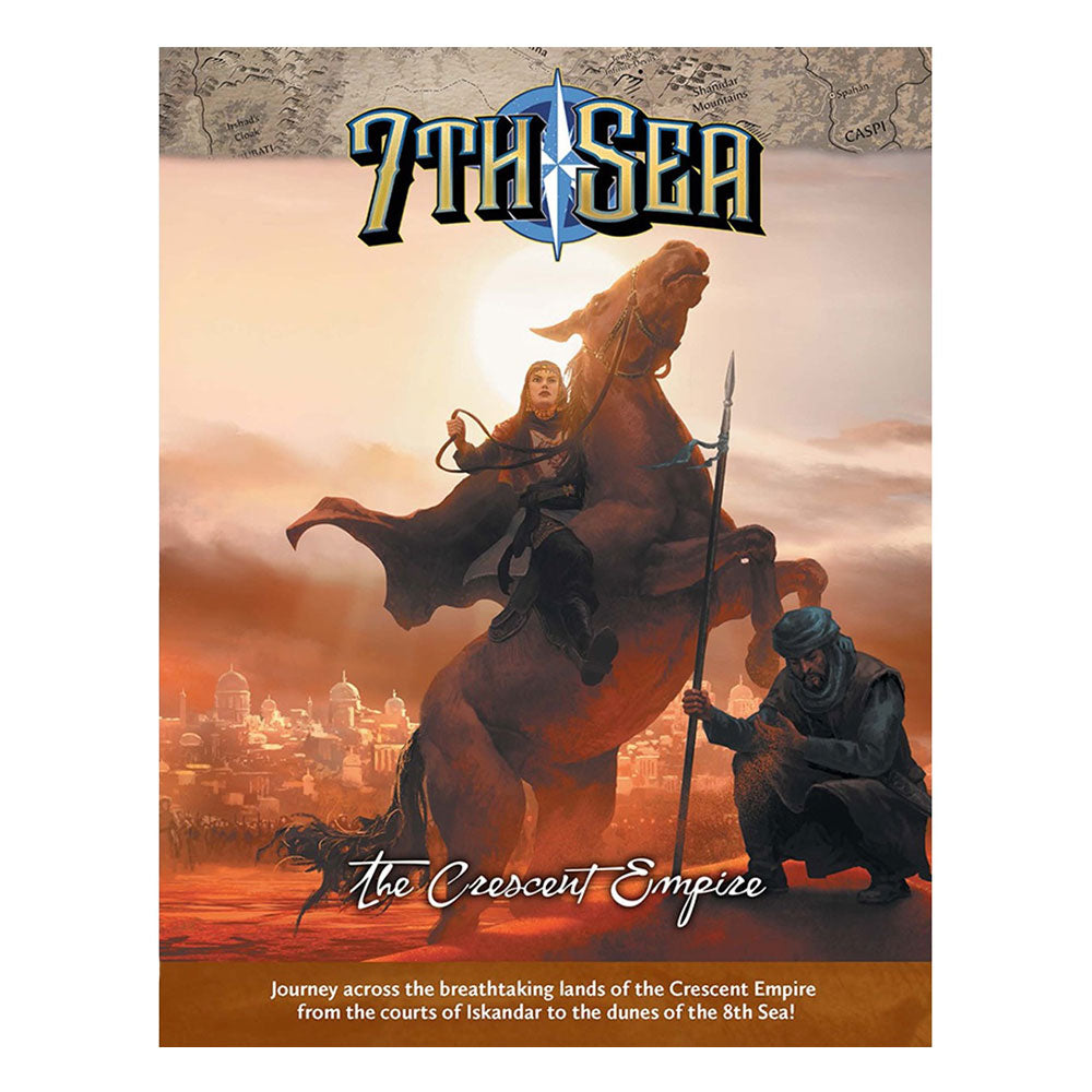 7th Sea The Cresent Empire by John Wick RPG Guide Book