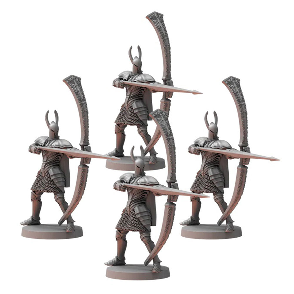 Dark Souls RPG Silver Knight Greatbowmen Miniature Set