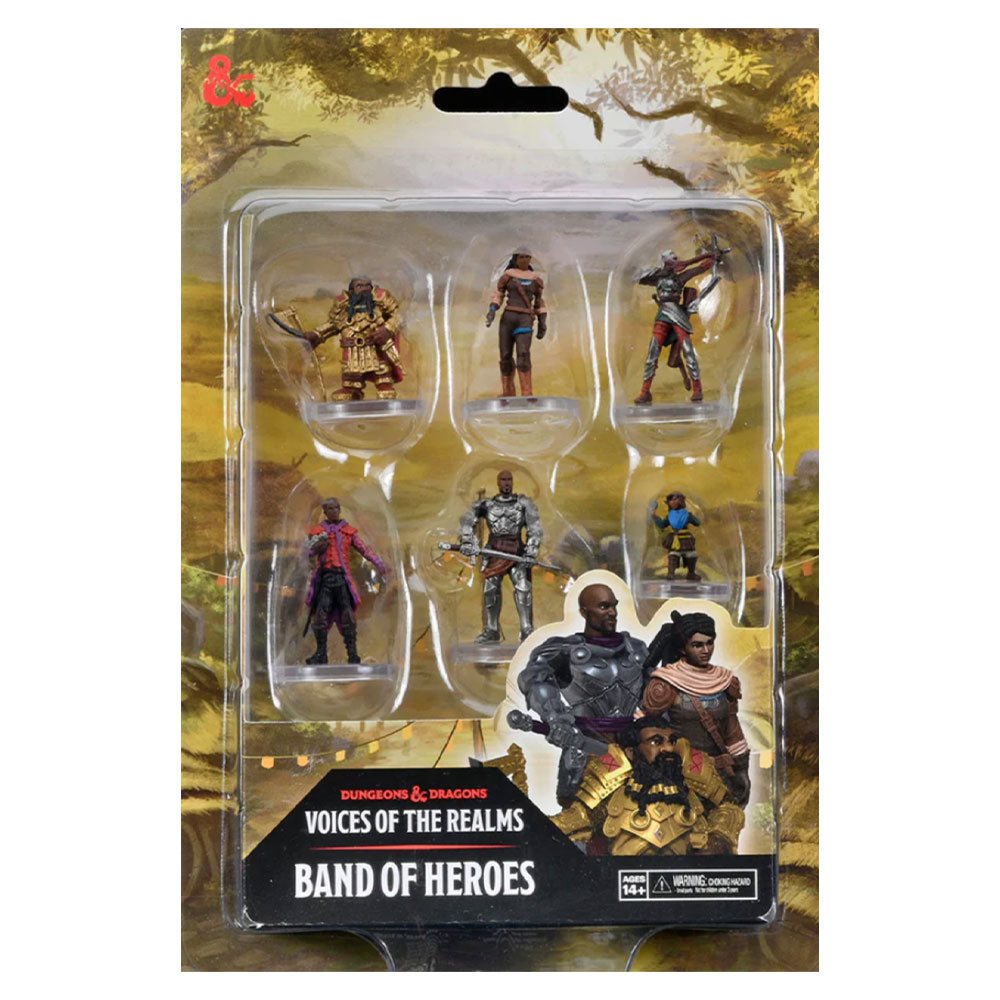 D&D Voices of the Realms Band of Heroes Mini Figure Set