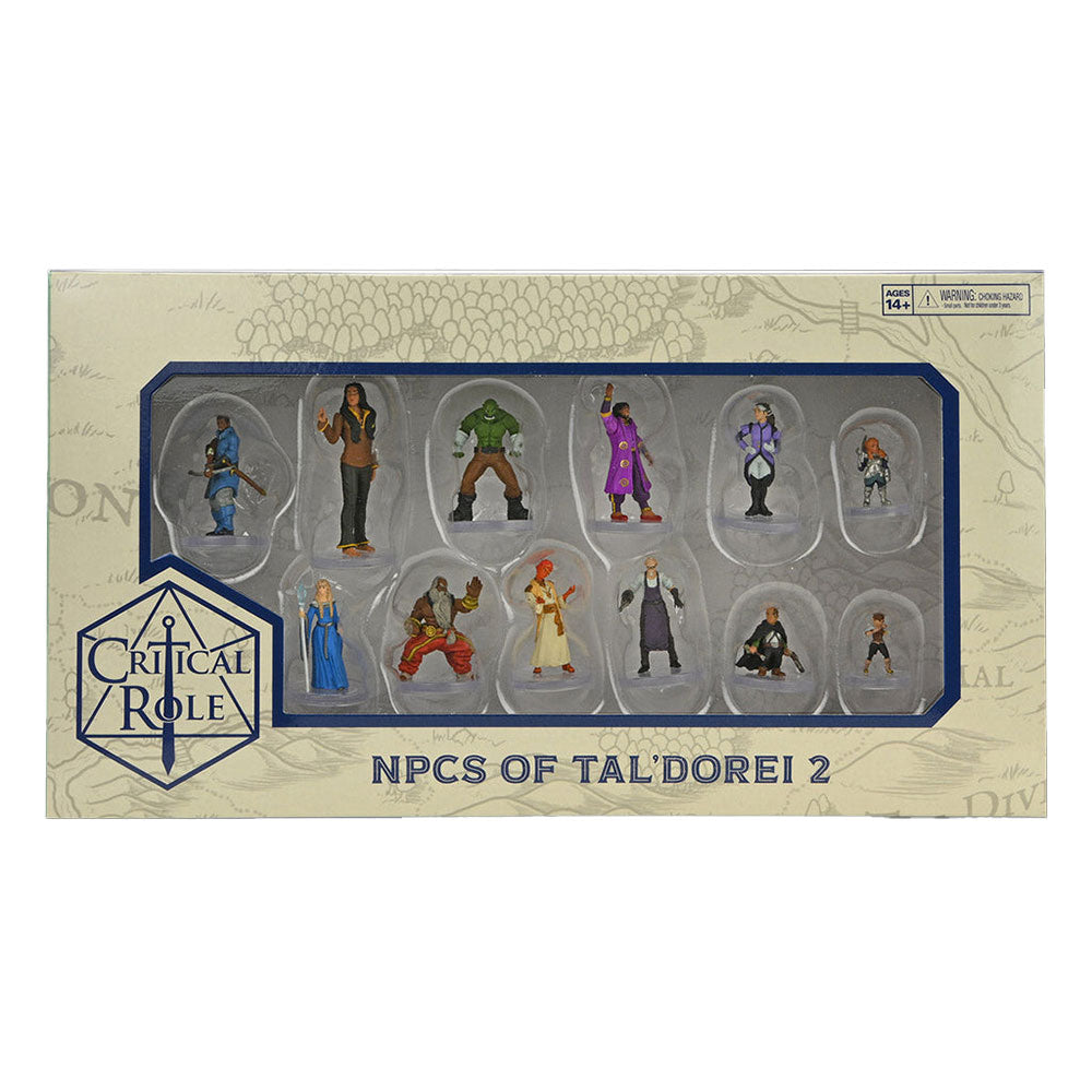 Kritische Rollen-NPCs von Tal'Dorei-Miniaturset
