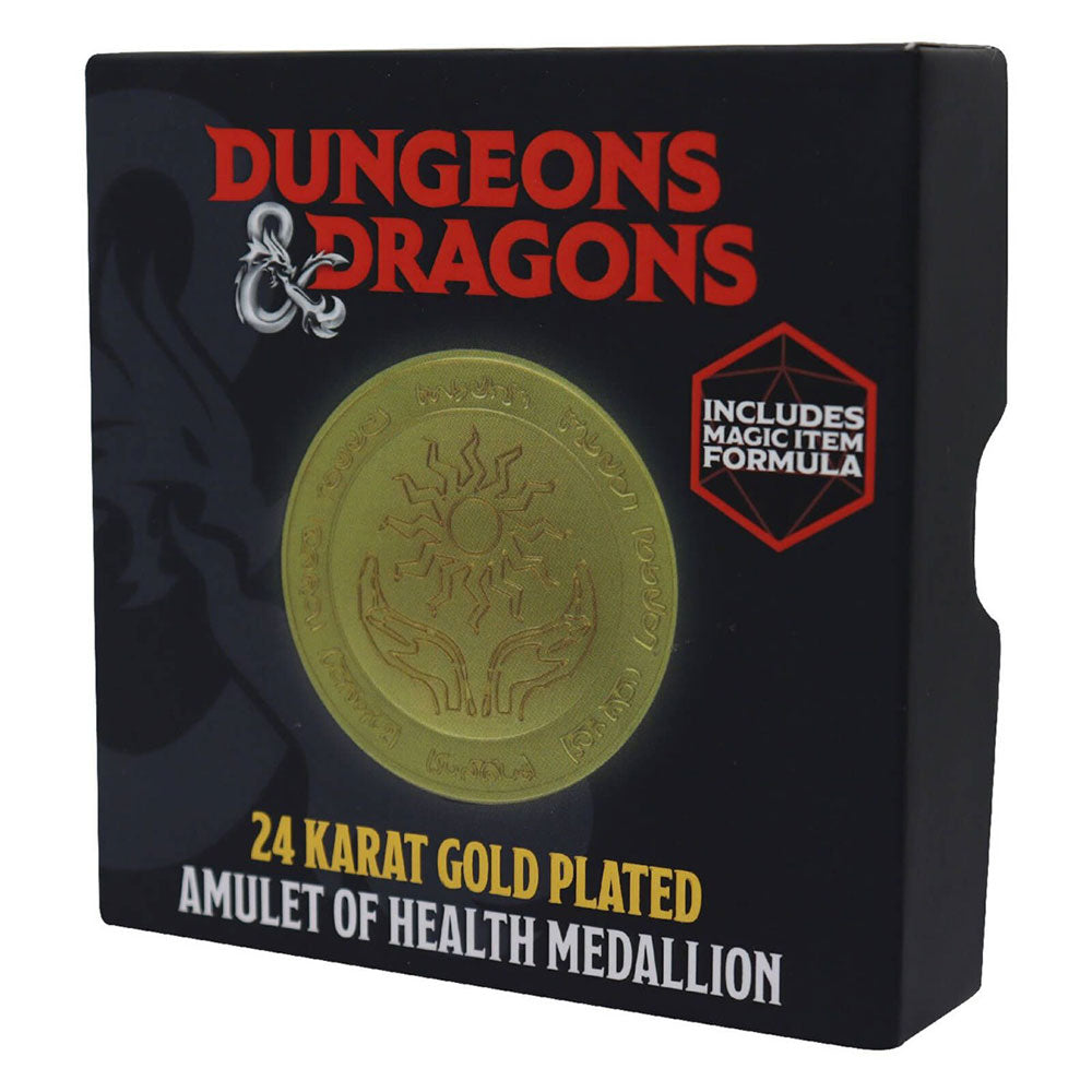 Dungeons & Dragons 24-karaats verguld medaillon
