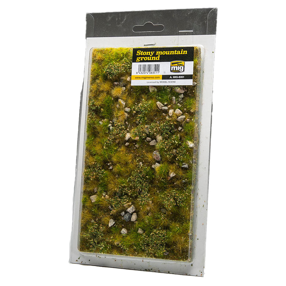 Munition von MIG Dioramas Stony Mountain Grass Mat