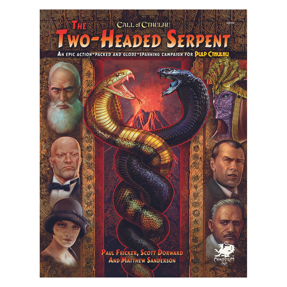 Call of Cthulhu Two Headed Serpent Roleplaying Game