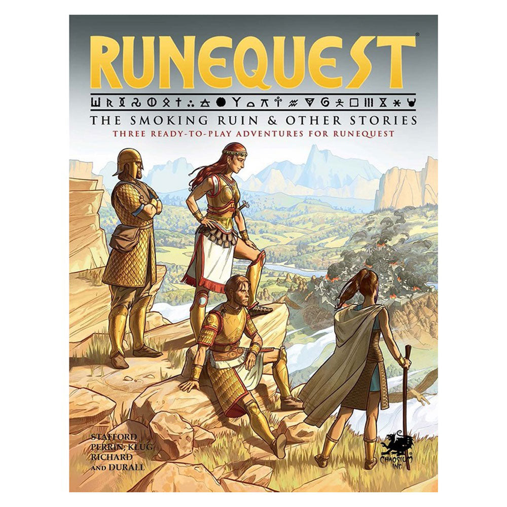 Runequest The Smoking Ruin & Other Stories RPG (Hardcover)