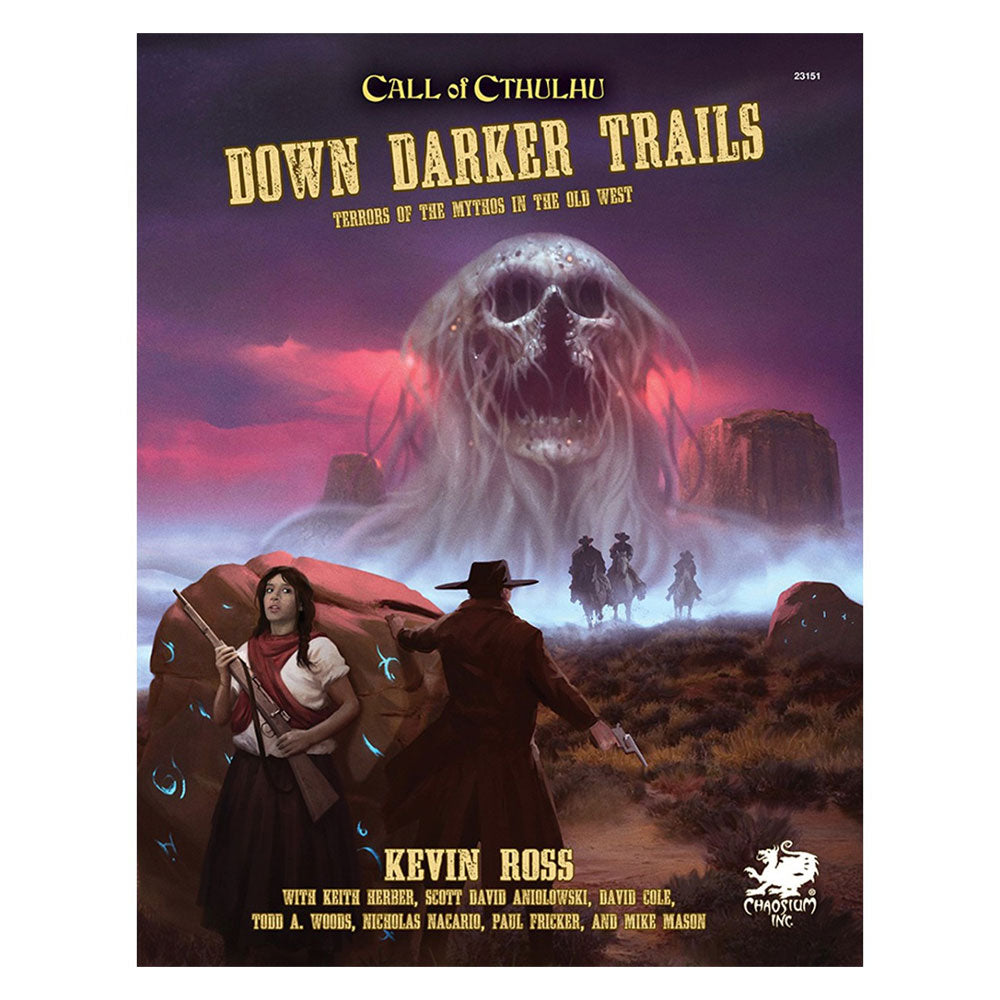 Call of Cthulhu Down Darker Trails Roleplaying Game