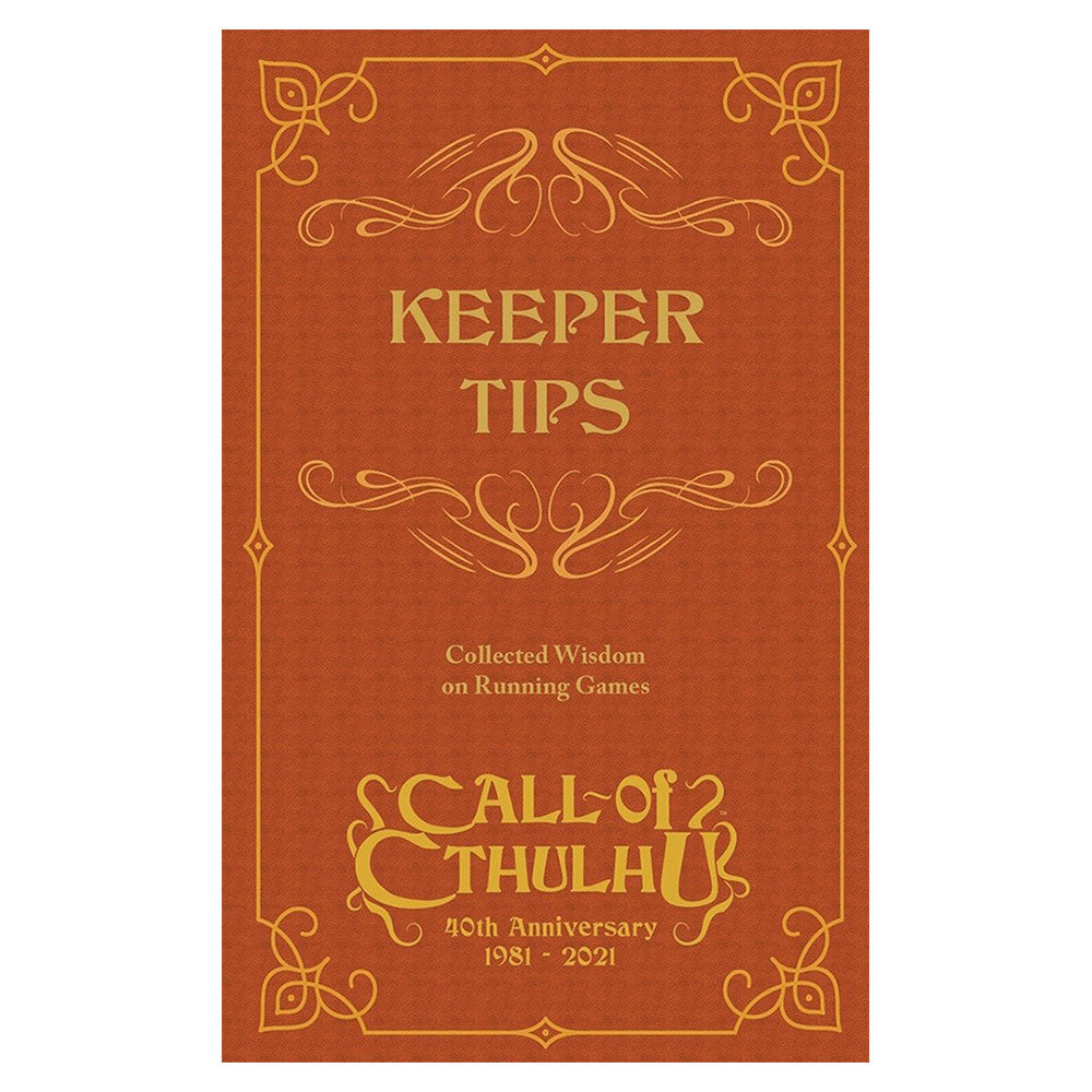 Call of Cthulhu Keeper Tips Collected Wisdom Book